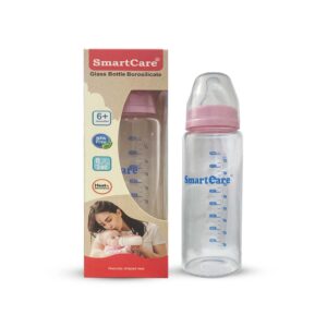 SmartCare Borosilicate Glass Bottle (240 ml)