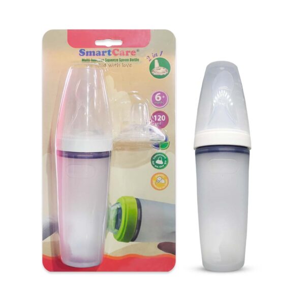 multi-function Squeeze Spoon feeding Bottle