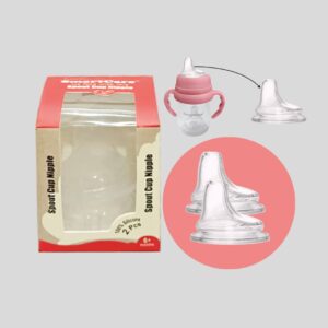 Smart Care Spout Cup Nipple (2 Pcs in a box)